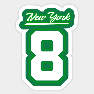 Aaron Rodgers New York Jets Jersey BLACK Shirt T-Shirt Sticker